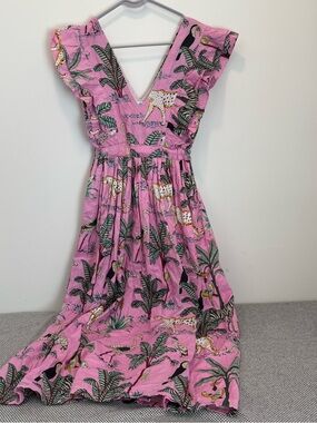 Darlington Isle Tropical Maxi Dress  size XS